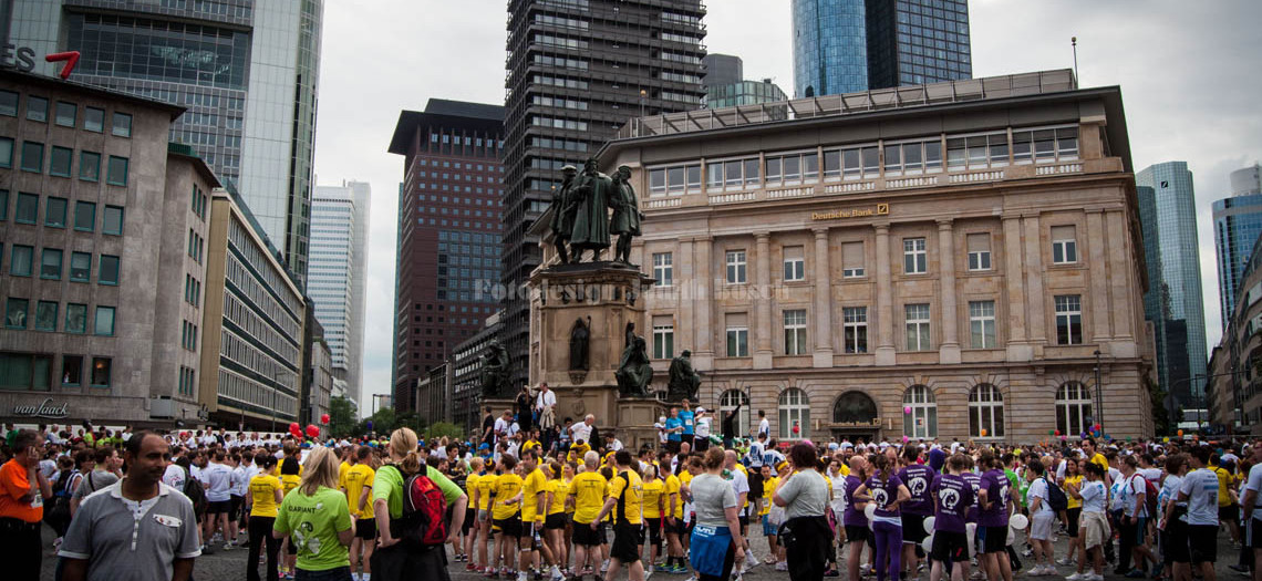 Marathon vor dem Start